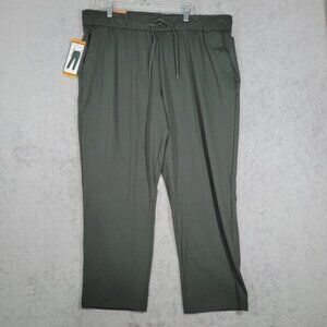 NWT‎ Hilary Radley Womens Mid Rise Straight Leg Pants XXL Pull on